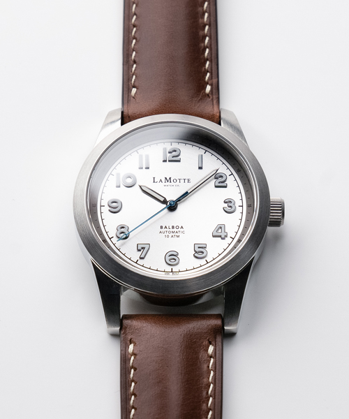 Balboa Mens Watch - Brown Leather